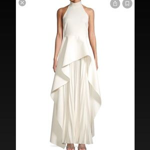 Solace London NWT white gown